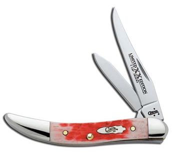 Case Lt Ed Xxi Salmon Sm Tx Toothpi Knives 21071