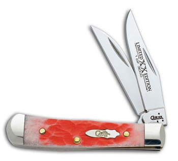 Case Lt Ed Xxi Salmontiny Trappwr Knives 21075