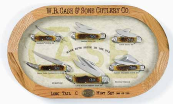 Case Case Lg Tail C Mint Set Knives 22127