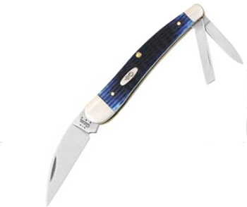 Case 6355wh,nvy Bl Shorse Whittler Knives 2837