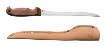 Case 363 Fillet Knife w- Leather Sheath - 9 Inch