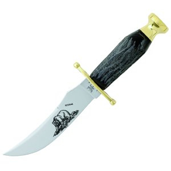 Case Kodiak Bufflo Horn Leth Sh Knives 395