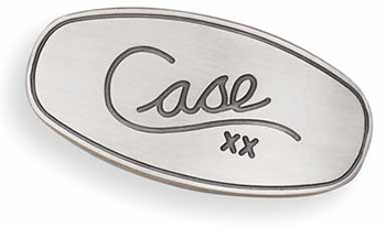 Case Case Script Belt Buckle Knives 4665
