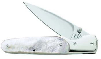 Case Mother Of Pearl Slimlock 3 1-2 Inches Closed 5170