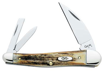 Case 5355wh Stag Seahorse Whittl Knives 5528