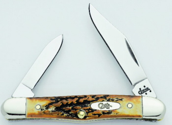 Case 5208 Ssm Stag Half Whittler Knives 5543