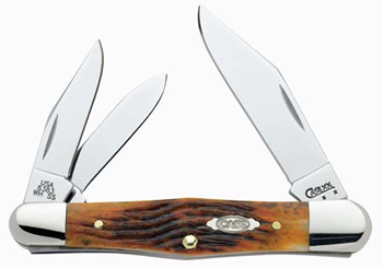 Case 5635 Autumn Whittler Barnboard Bone 6383WHSS