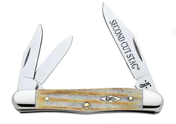 Case 2nd Cut Stag Whittler Knives 5697