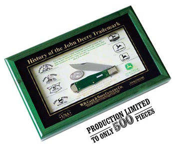 Case John Deere Commemorative Knives 5817