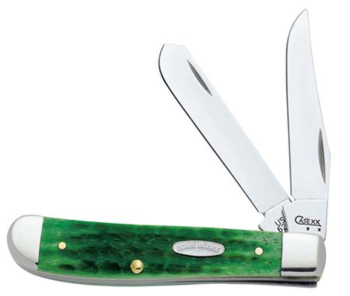 Case 5875 Green Bone Corn Cob John Deer Mini Trapper