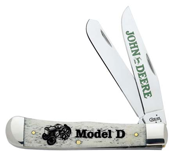Natural BoneJohn DeereModel DTractor Trapper 5891