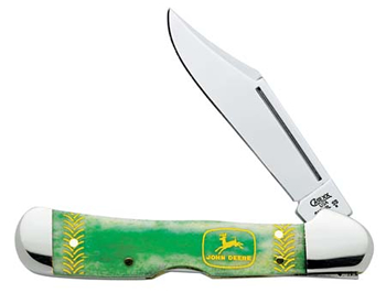 John Deere 1956 Trademark Green Copperlock Knife 5897