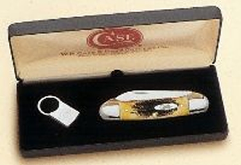 Case Ss Bn Stag Canoe-key Ring Gft Knives 6015