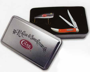 Orange G10 Fish Gift Set Clip Blade Descaler Lure 6023