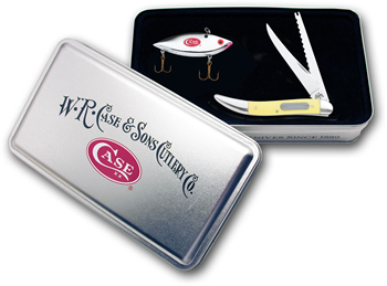 Case 06024 Yellow Handle Fishing Knife Gift Set