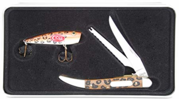 6026 Fishermans Knife Fish Popper Lure Gift Tin 6026