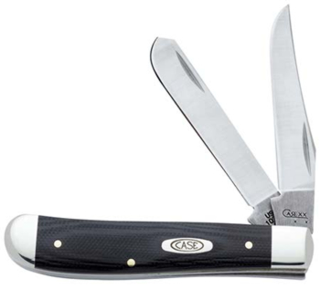 Case 10207SS SM BLK G-10 Mini Trapp CA6233