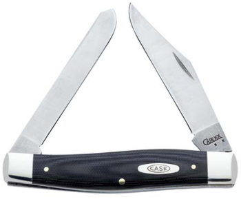 Case 6237 Moose KNife Black G10 Handle Clip Spey