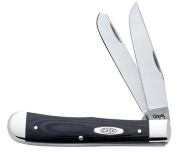 Case 10254SS Black G-10 Trapper CA6238