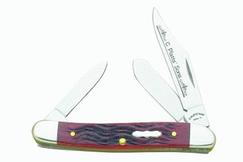 Case 6356 C Platts Walnut Bone Medium Stockman