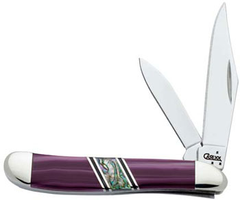 6630 Peanut Knife Purple Spiny Oyster And Abalone 6630