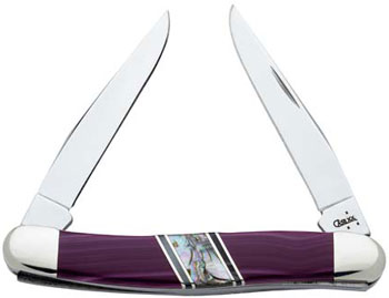 Case Purple Spiney Oyster Mini Musk Knives 6631