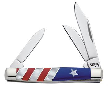 Case Patriotic Small Stockman Knife #CA6638