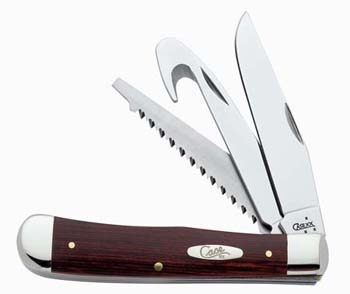 6675 Small Rosewood HunterGuthookClipSaw Trapper 6675