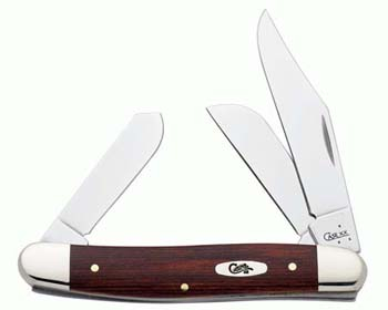 Case Sm Rosewood Med Stockman Knives 6679