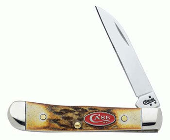 Case Stag Red Shield Tiny Trapper Knife 6685