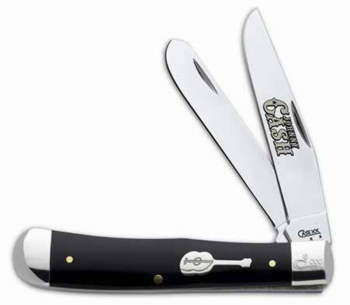 Johnny Cash Trapper Pocket Knife Gift Box Set #CA6775