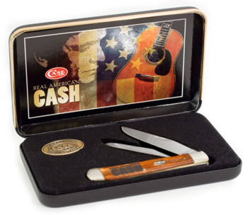 6790 Man In Black Trapper KnifeJohnny Cash Gift Tin 6790