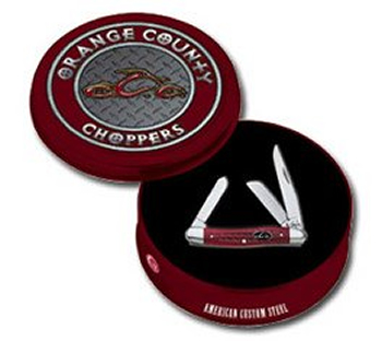 Case 6919 Orange County Choppers Stockman Knife