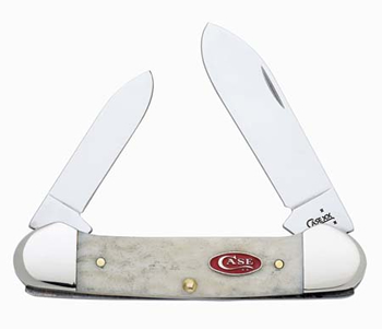 Case 62131 Ssm Nat Jg Red Sh Canoe Knives 6954
