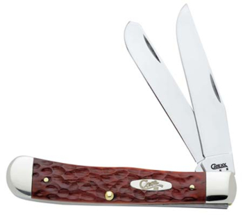 Case XX Chestnut Trapper Chestnut Bone Chrome Vanadium Knife #CA7011 