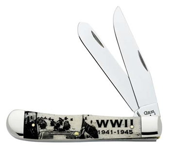 Case War Series World War II Trapper #CA7044
