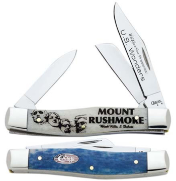 Case US Wonders Mt Rushmore Medium Stockman Folding Knife #CA7081