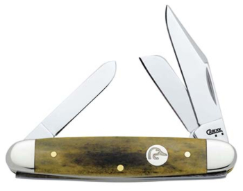 Case Ducks Unlimited Olive Green Bone Medium Stockman Knife #CA7134