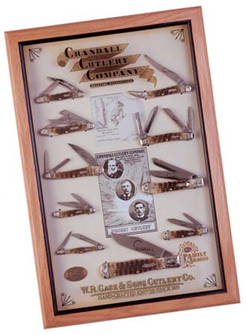 Case Crandall Mint 10pc Pocket Knife Set #CA7350