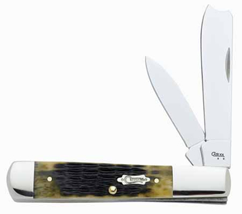 Case 7353 Crandall Jigged Bone Razor Pocket Knife