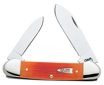 Case Tangerine Canoe Pocket Knife #CA7994