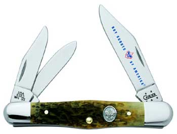 Case Boy Scouts of America Whittler Pocket Knife #CA8027