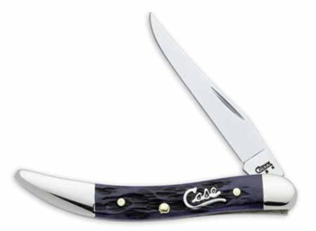 Case Purple Bone Small Texas Toothpick Pocket Knife 8408