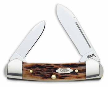 Case Brown Bone Baby Butterbean Pocket Knife 8492