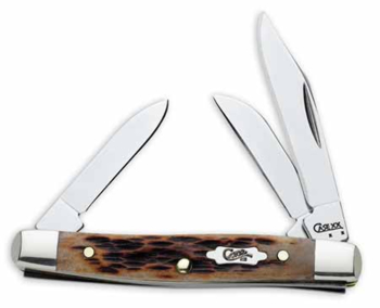 Case Brown Bone Small Stockman Pocket Knife 8496