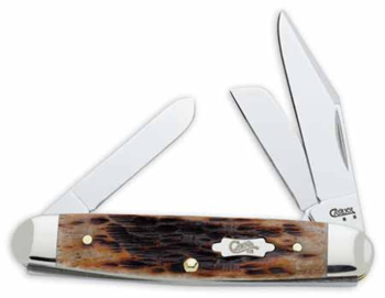 Case Brown Bone Medium Stockman Pocket Knife 8498