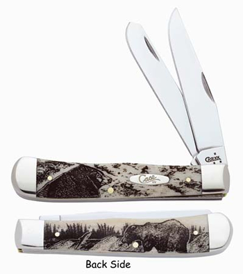 Case Bear Image XX Trapper Pocket Knife #CA-8666 