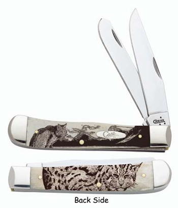 Case 6254 Ssm Nat Sm Bn Bobcat Knives 8667