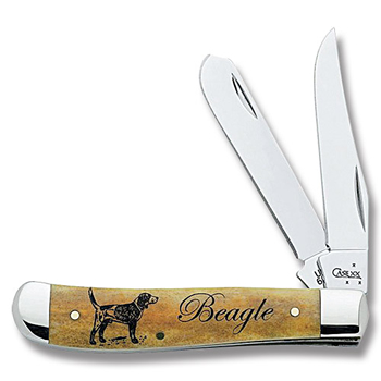 Case Image Xx Beagle Mini Trapper Knives 8685
