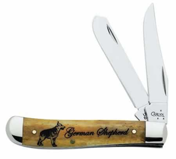 Case Image Xx Ger Shep Mini Trapp Knives 8689
